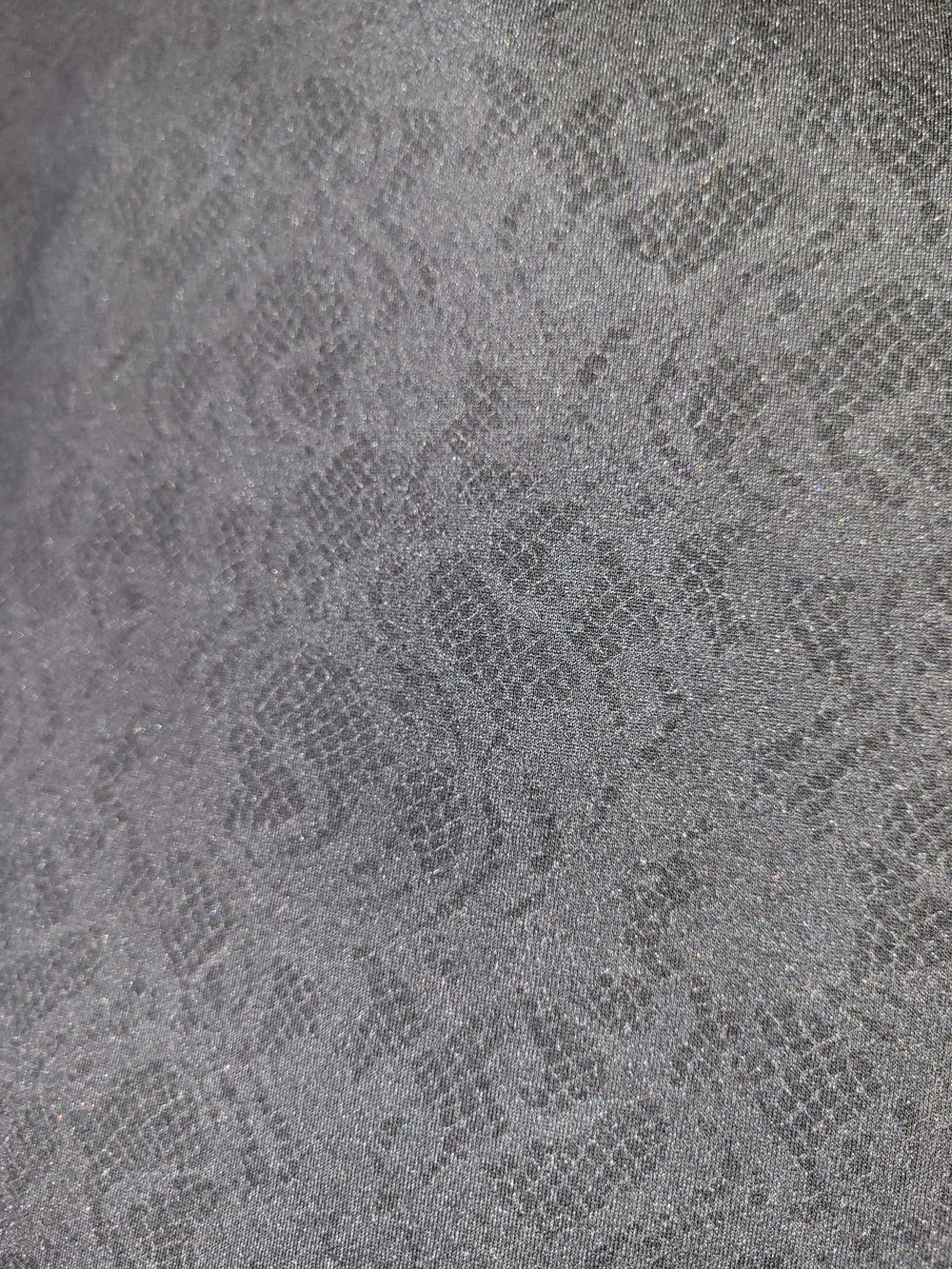 Alfani Black Textured Pencil Skirt - Picture 3 of 4